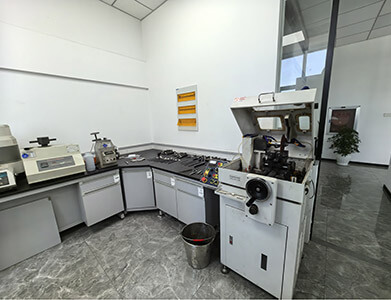 Laboratório da fábrica de Wuhu