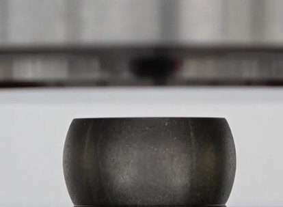 Gráfico de torta forjada de topo frio