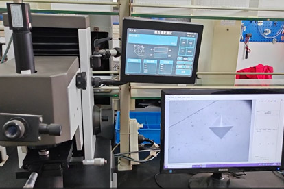 Teste de dureza-HV-Vickers